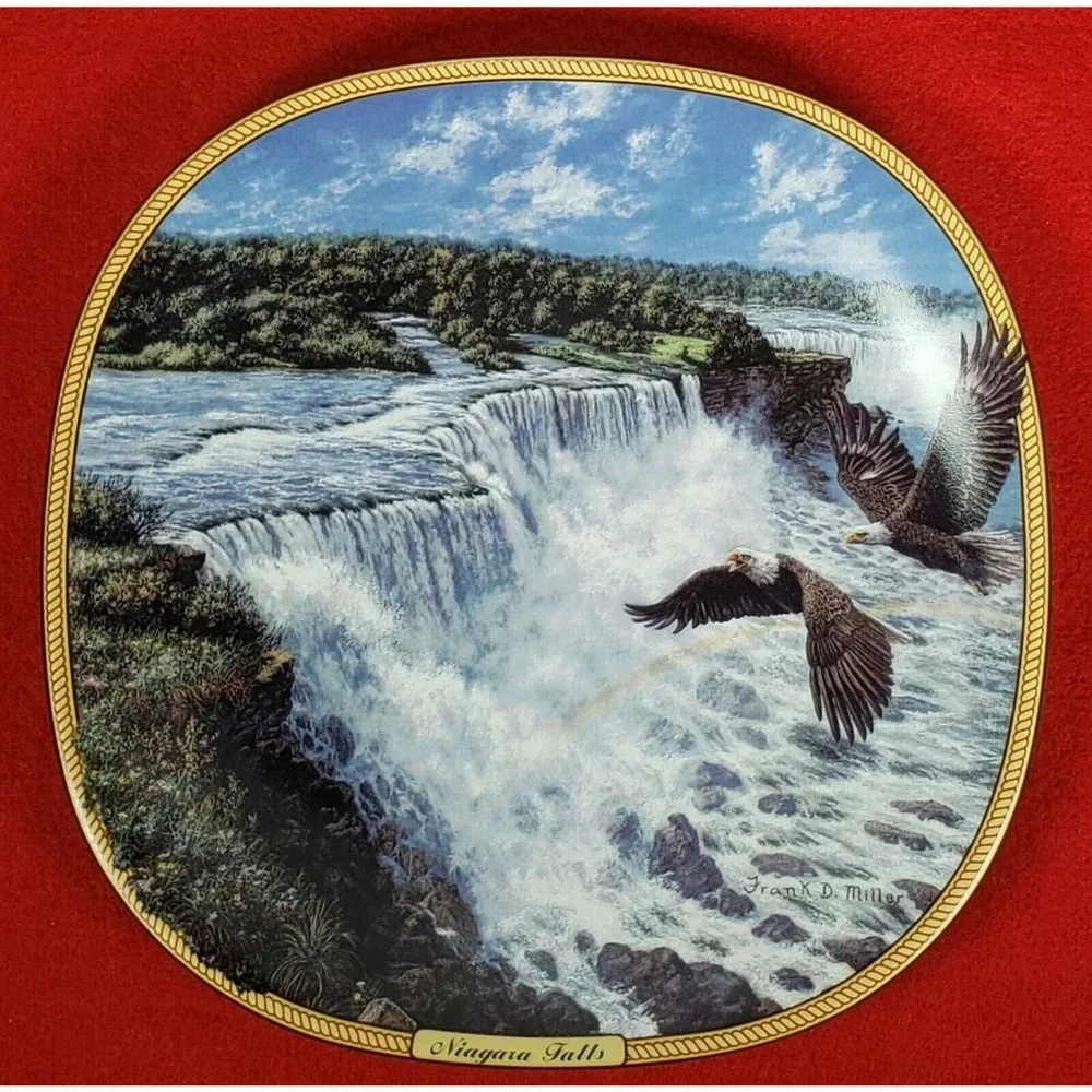 Thundering Waters Collectors Plate 